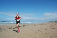 Mull of Kintyre Half Marathon includes a wonderful beach section!